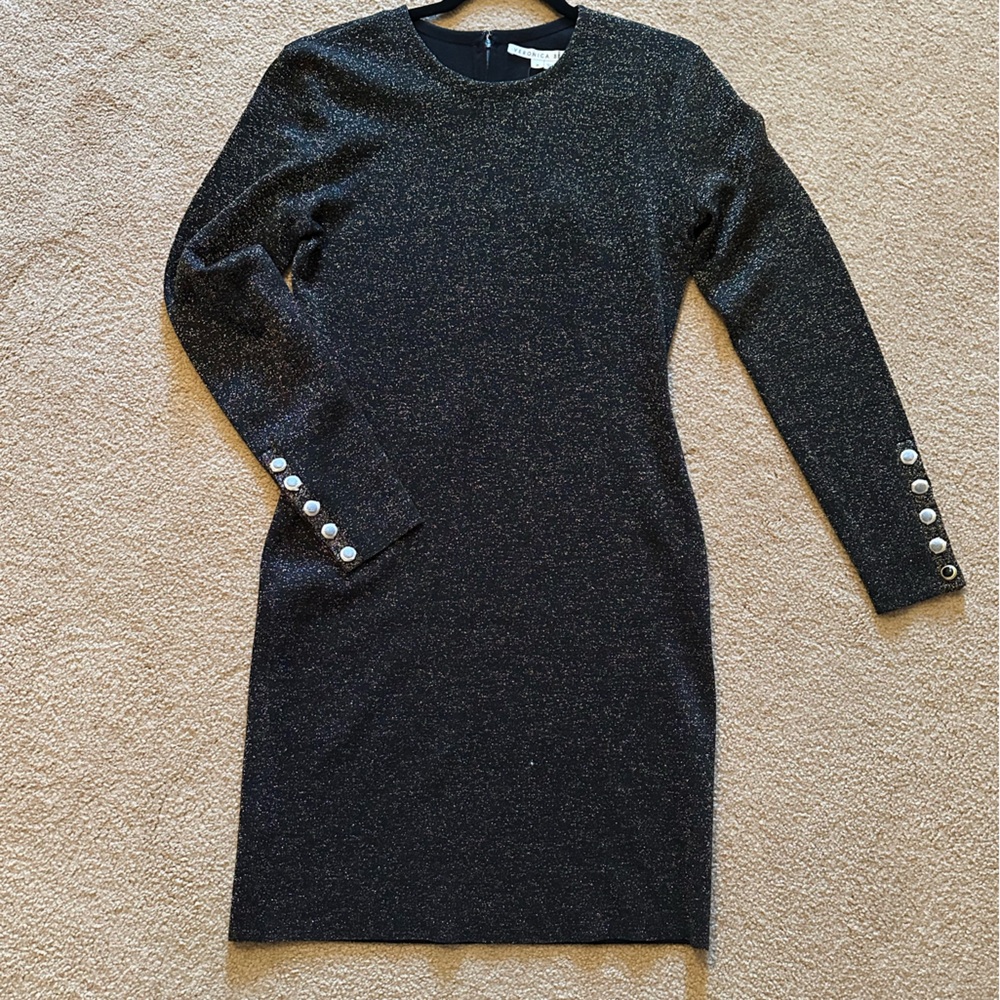 NWT VERONICA BEARD Black Cocktail, Holiday, Dress